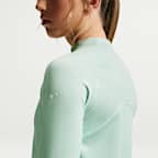 Nike Pro Dri-FIT top met halflange ritssluiting voor meisjes