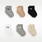 Calcetines al tobillo para bebé e infantil (6 pares) Nike Swoosh