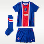 Primera equipación Stadium París Saint-Germain 2026 Equipación de fútbol de tres piezas Replica Nike - Niño/a pequeño/a