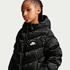 Nike Sportswear "All Day Play" Chaqueta acolchada y holgada con capucha Therma-FIT - Niño/a