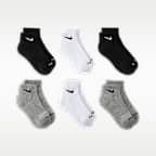 Calcetines de 1/4 para preescolar (6 pares) Nike Dri-FIT Performance Basics