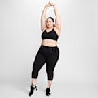 Bra deportivo ajustable acolchado para mujer (talla grande) Nike Indy Light Support