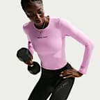 Playera de manga larga Dri-FIT para mujer Nike Pro Sculpt
