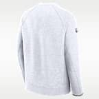 Sudadera de cuello redondo sin cierre Nike de la NFL para hombre New England Patriots Super Bowl LX Opening Night Tech Fleece