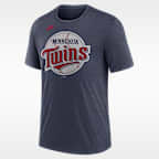 Minnesota Twins Cooperstown Logo Men's Nike MLB T-Shirt