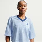 Nike Sportswear Women's Oversized Heritage Cropped Mesh Jersey