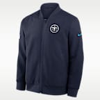 Tennessee Titans Rivalries Collection Sideline Men's Nike NFL Full-Zip Bomber Jacket