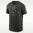 Indianapolis Colts Salute to Service Sideline Primary Edge Men's Nike Dri-FIT NFL T-Shirt