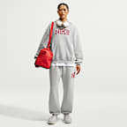 Nike Studio Fleece Medium Weight Women's Oversized Cuffed Logo Trousers