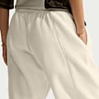 Nike Studio Fleece Heavyweight Plush Women's Oversized High-Waisted Pants