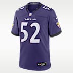 Ray Lewis Baltimore Ravens Retired Men's Nike NFL Game Jersey