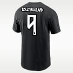 Playera de futbol Nike para hombre Erling Braut Haaland Norway