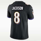 Lamar Jackson Baltimore Ravens Men's Nike Dri-FIT NFL Limited Football Jersey