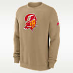 Tampa Bay Buccaneers Swing Pass Rewind Club Men's Nike NFL Pullover Crew