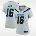 Jersey Nike de la NFL Limited para mujer Jared Goff Detroit Lions Rivalries Collection