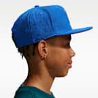 Gorra de futbol Nike para niños talla grande Brazil Pro