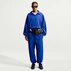 Nike Studio Fleece Medium Weight Women's Oversized Cropped Polo