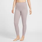 Nike Zenvy Women's High-Waisted 7/8 Leggings with No Front Seam