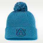 Auburn Primetime Campus Toned Men's Nike College Cuffed Pom Beanie