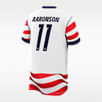Brenden Aaronson USMNT 2026 Stadium Home Big Kids' Nike Dri-FIT Soccer Jersey