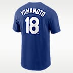 Playera Nike de la MLB para hombre Freddie Freeman Los Angeles Dodgers 2025 World Series Champions