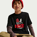 Playera para niños talla grande Nike Sportswear