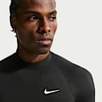 Playera rashguard de manga larga Dri-FIT UV para hombre Nike Swim Whitewater Essential