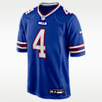 James Cook III Buffalo Bills Men's Nike NFL Game Jersey