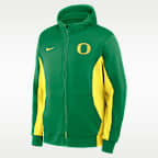 Oregon Game Men's Nike Dri-FIT College Full-Zip Hooded Jacket