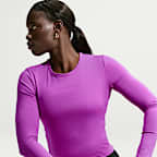 Playera de manga larga Dri-FIT para mujer Nike Pro Sculpt