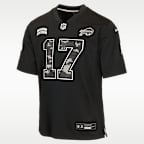 Josh Allen Buffalo Bills Salute to Service Big Kids' Nike NFL Game Jersey