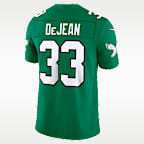 Jersey Nike Dri-FIT de la NFL Limited para hombre Cooper DeJean Philadelphia Eagles