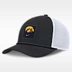 Iowa Sideline Gameday Rope Men's Nike College Trucker Adjustable Hat