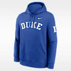 Duke Sideline Club Men's Nike College Pullover Hoodie