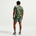 Nike Miler Dri-FIT UV Protection-løbeoverdel med korte ærmer til mænd