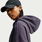 Sudadera con gorro sin cierre oversized para mujer Nike Studio Fleece Medium Weight