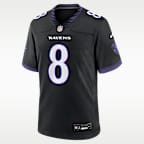 Lamar Jackson Baltimore Ravens Men's Nike NFL Game Jersey
