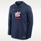 USA Baseball 2026 World Baseball Classic Men's Nike Dri-FIT Long-Sleeve Hooded Top