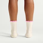Nike Everyday Elevated Calcetines largos micro con volantes (2 pares)