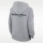 Seattle Seahawks Rivalries Collection Sideline Women's Nike Dri-FIT NFL Pullover Hoodie