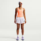 Nike Tempo Women's Dri-FIT Cropped Mesh Tank Top