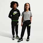 Pantalones deportivos para niños talla pequeña Nike Club Chenille