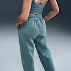 Pants de entrenamiento oversized de tiro alto para mujer Nike Sportswear Phoenix Fleece