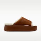 Chanclas para mujer Nike Calm Elevation Fur