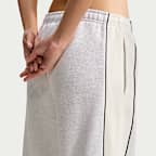 Nike Studio Fleece Medium Weight Pantalón de talle medio y pernera ancha - Mujer