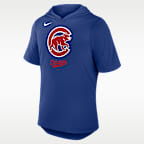 Playera Nike Dri-FIT de la MLB con gorro para hombre Chicago Cubs Logo