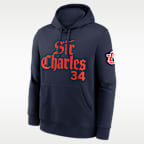 Charles Barkley Auburn Sir Charles Club Men's Nike College Pullover Hoodie