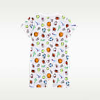 ナイキ スポーツウェア ベビー スポーツボール プリント ロンパー