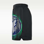 Shorts de básquetbol de tejido Fleece para hombre Minnesota Timberwolves Standard Issue Nike
