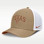 Texas Primetime Arched Men's Nike Dri-FIT College Trucker Adjustable Hat
